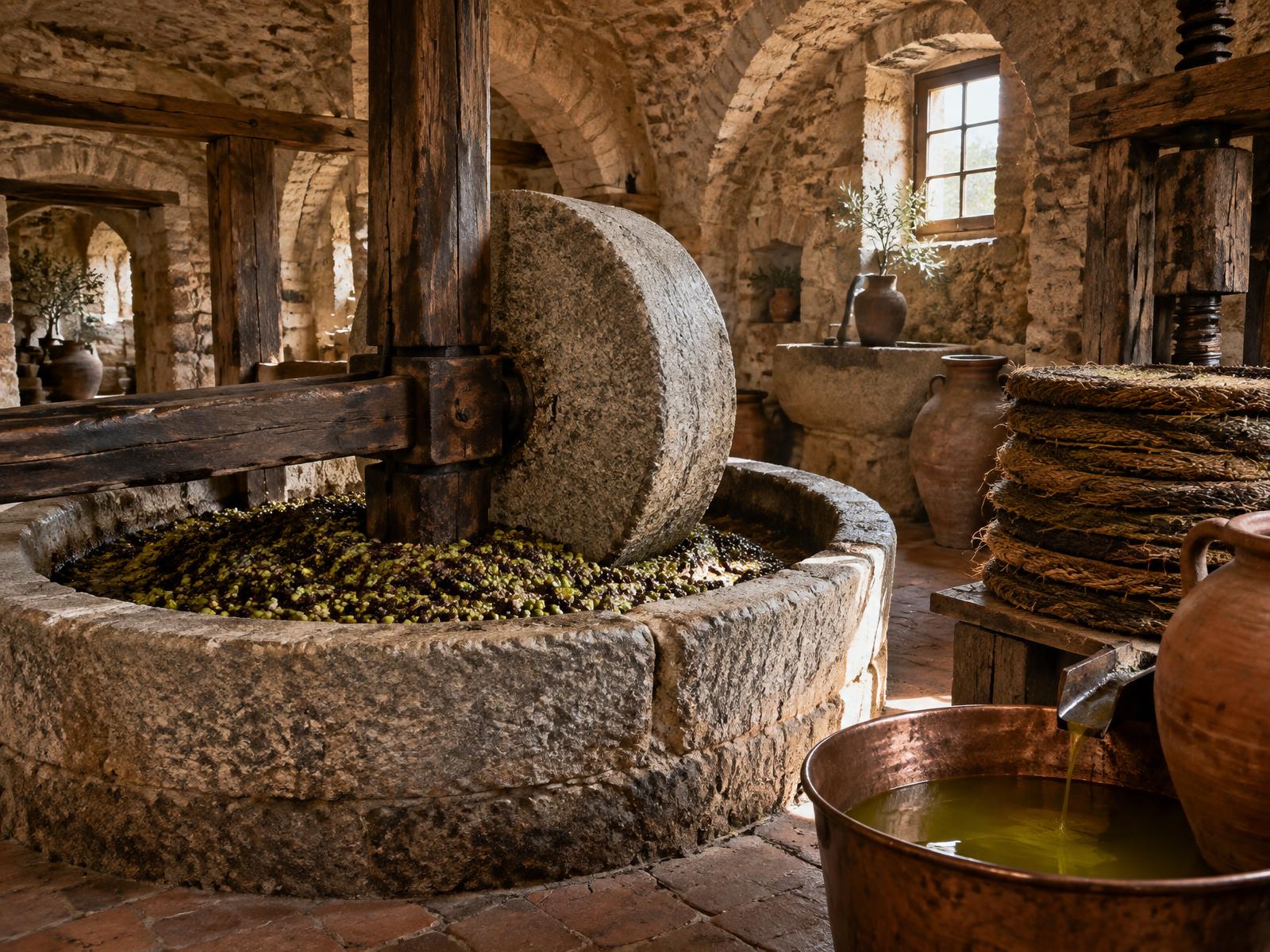 Prima molitura delle olive nel frantoio Mater Terrae